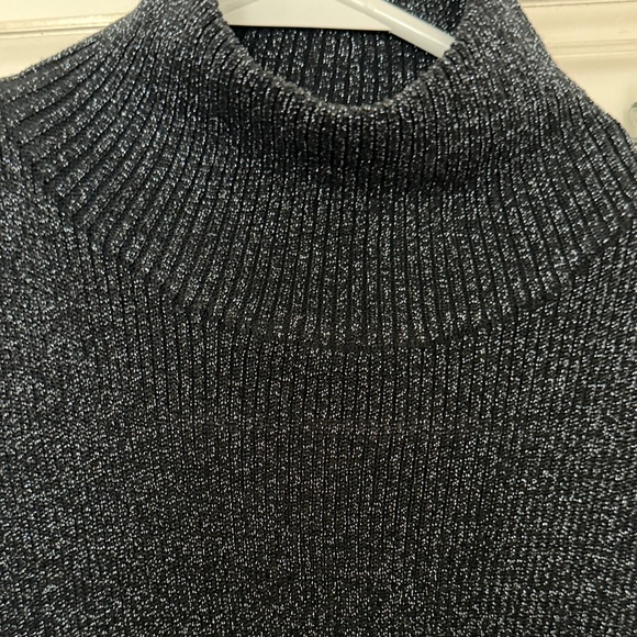 Nikibiki Black Metallic Knit Top - Picture 4 of 5